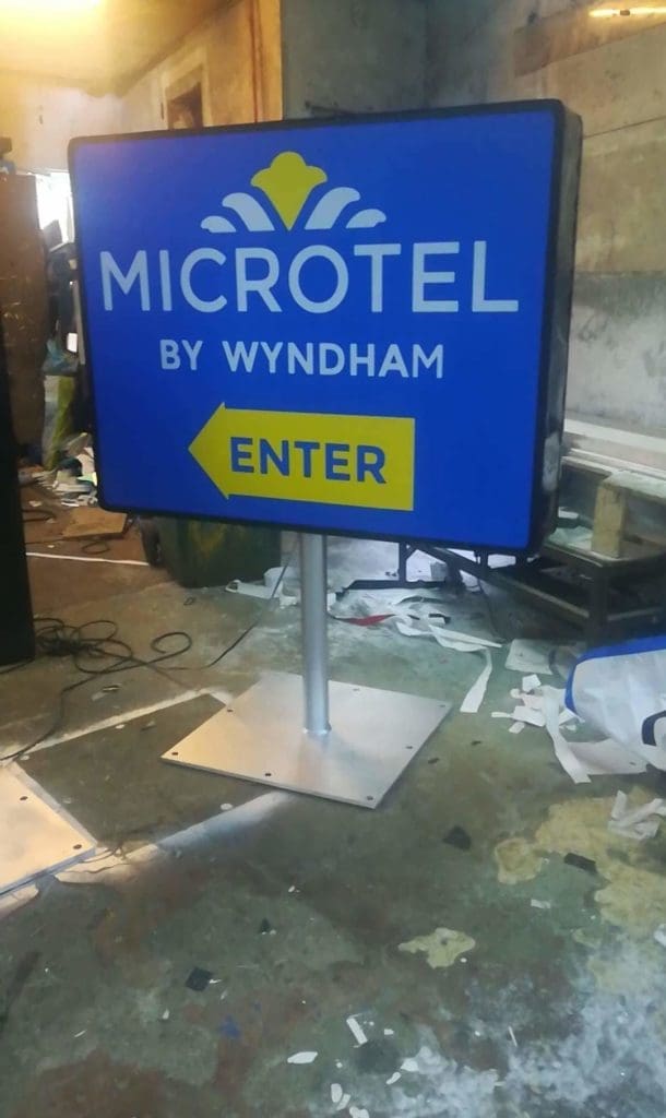 parking sign maker-directional sign